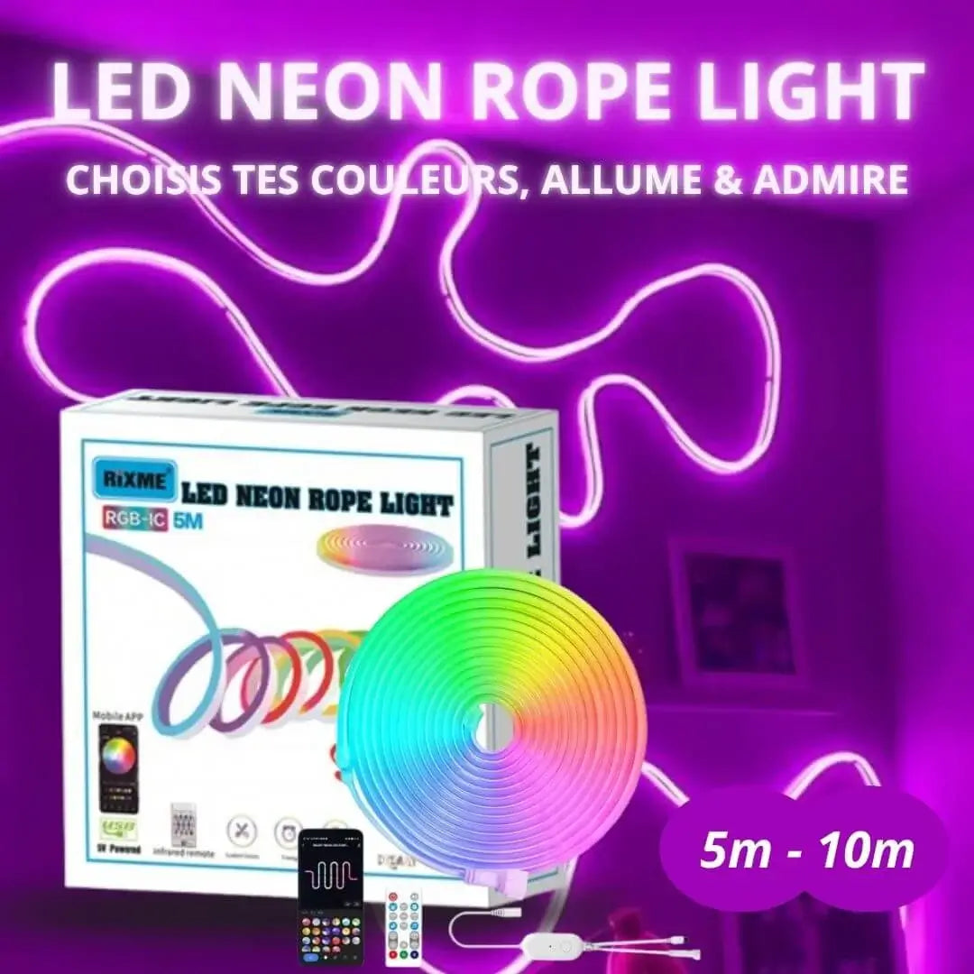 Neon Led Light NeoGlow™ : Une bande lumineuse intelligente et élégante