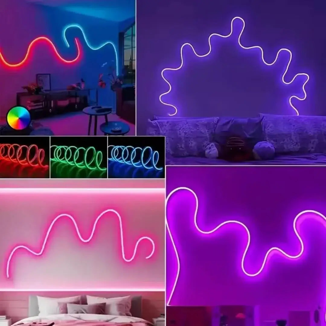 Neon Led Light NeoGlow™ : Une bande lumineuse intelligente et élégante