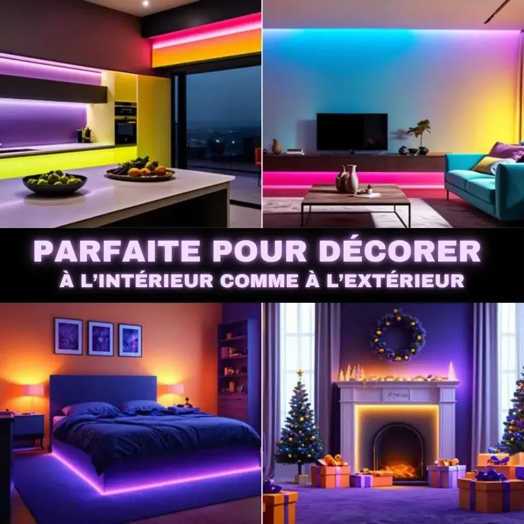 Neon Led Light NeoGlow™ : Une bande lumineuse intelligente et élégante