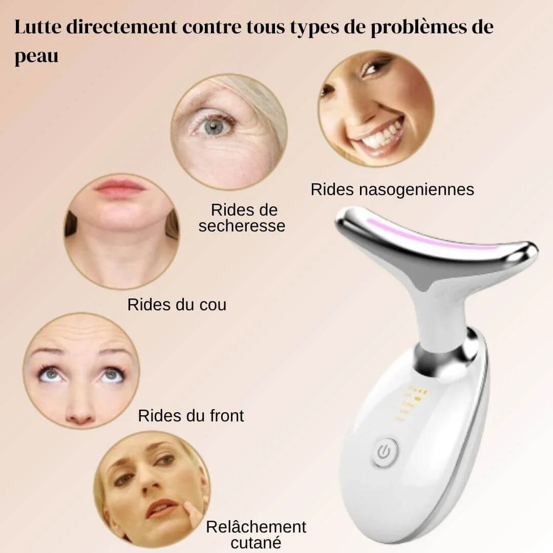 Sculpteur Facial 3-en-1 : Anti-rides, Anti-âge & Anti-acné