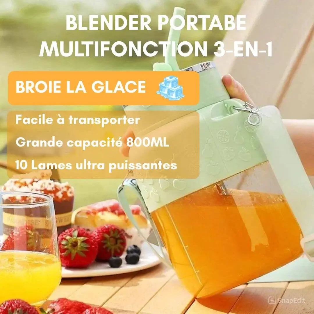 Blender Portable Multifonction 3-EN-1 JUICE CUP