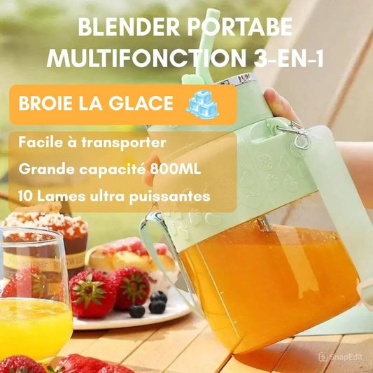 Blender Portable Multifonction 3-EN-1 JUICE CUP