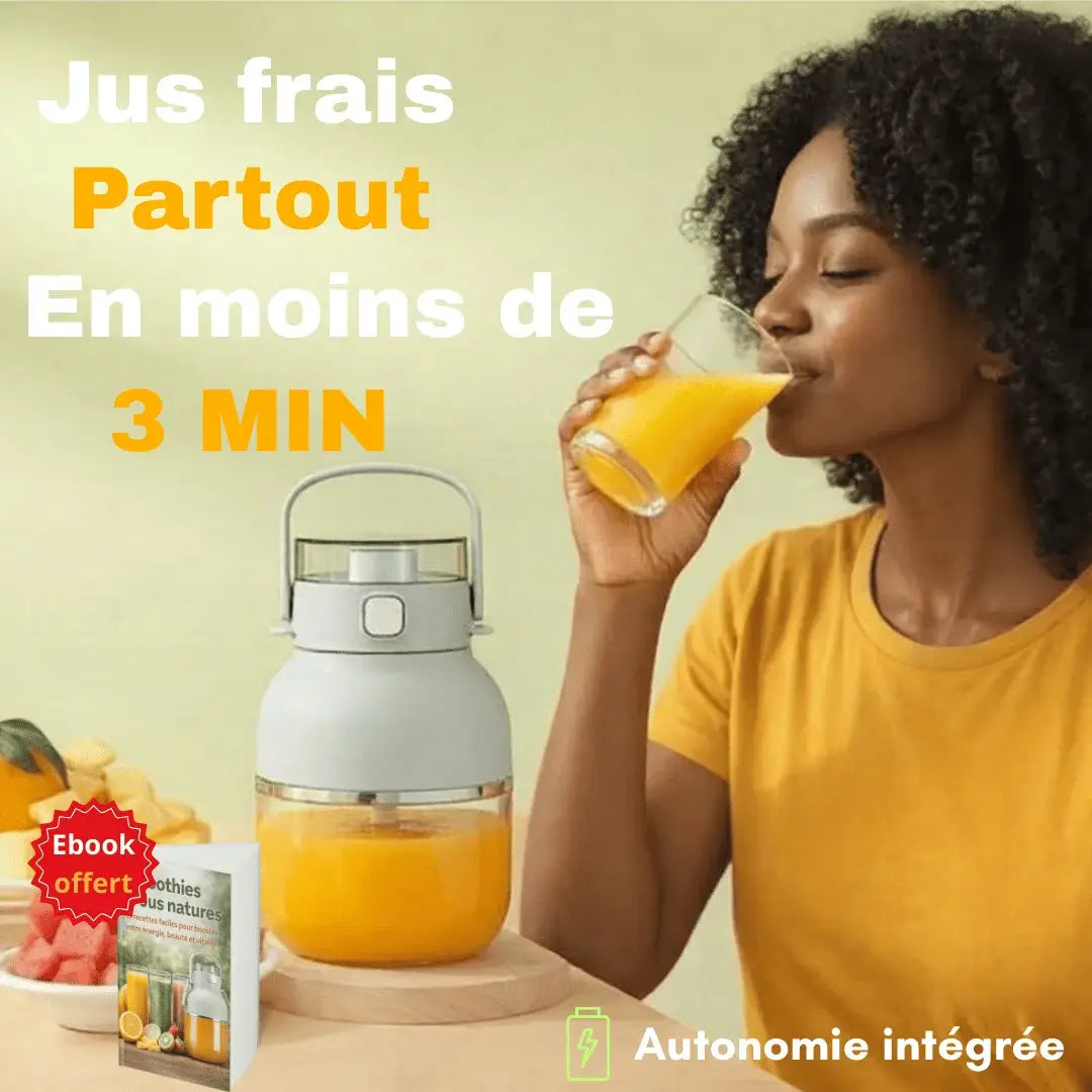 Blender Portable Multifonction 3-EN-1 JUICE CUP