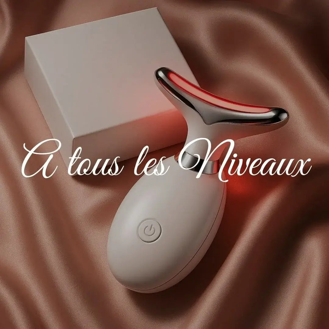 EMS Facial Massager 3-en-1 : Massage, Anti-rides & Anti-âge