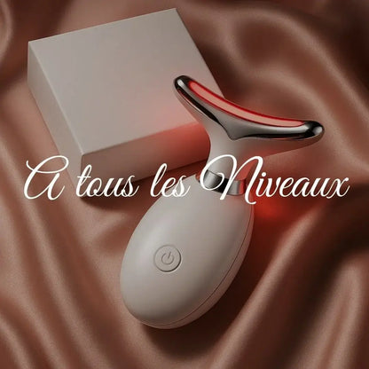 EMS Facial Massager 3-en-1 : Massage, Anti-rides & Anti-âge