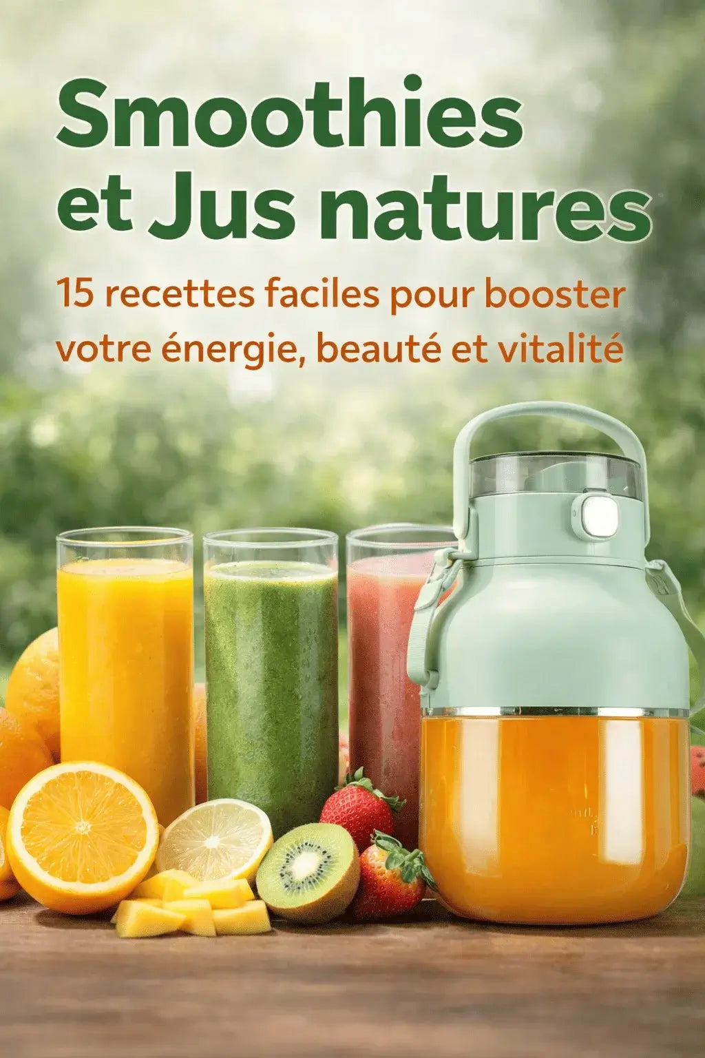 Blender Portable Multifonction 3-EN-1 JUICE CUP